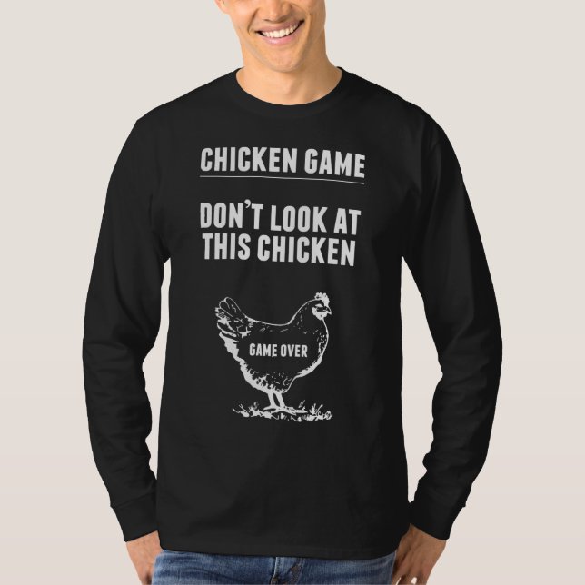 Camiseta Piada de frango do jogo (Frente)