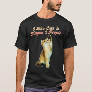 Camiseta Piada de Gato Hilário Sarcástico Ditado Citação Me
