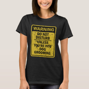 Camiseta Piada de Higiene de Cachorro Meme para Homens Mulh