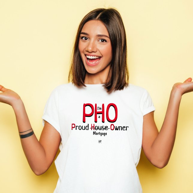 Camiseta Piada de hipoteca para proprietários de casas (Criador carregado)