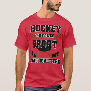 Camiseta Piada de Hóquei em Gelo