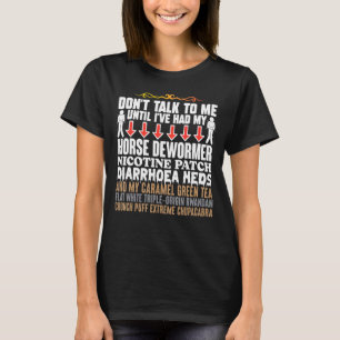 Camiseta Piada de humor com desfibrilador de cavalos estran