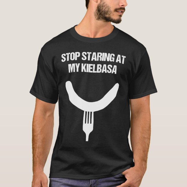 Camiseta Piada de Linguiça Kielbasa (Frente)