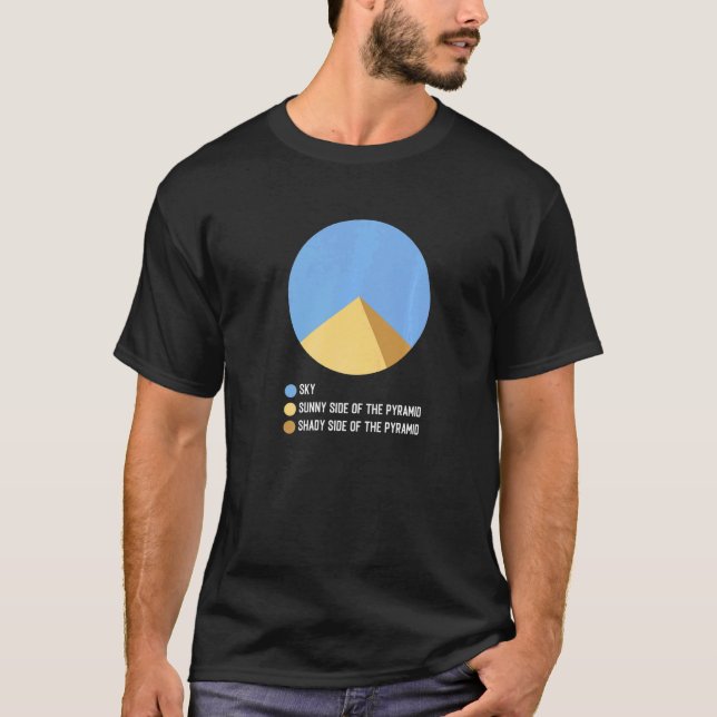Camiseta Piada de Matemática de Estatísticas (Frente)