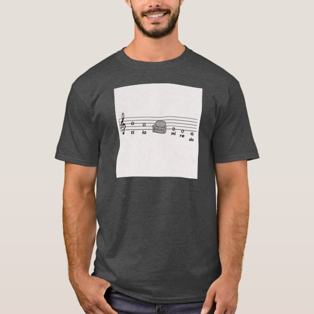 Camiseta Piada de música (Frente)