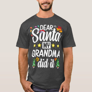 Camiseta Piada de Natal da Família Engraçada Papais noeis q