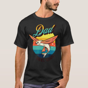 Camiseta Piada de pesca do Dia de os pais de Pai Legal da E