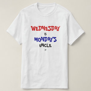 Camiseta Piada de quarta e segunda-feira
