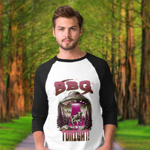Camiseta Piada de rapto de CHURRASCO alienígena