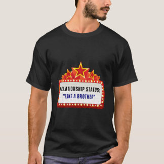 Camiseta Piada De Status De Namorando Engraçado Presente Co
