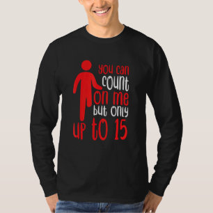 Camiseta Piada de suporte à amputação do humor na perna