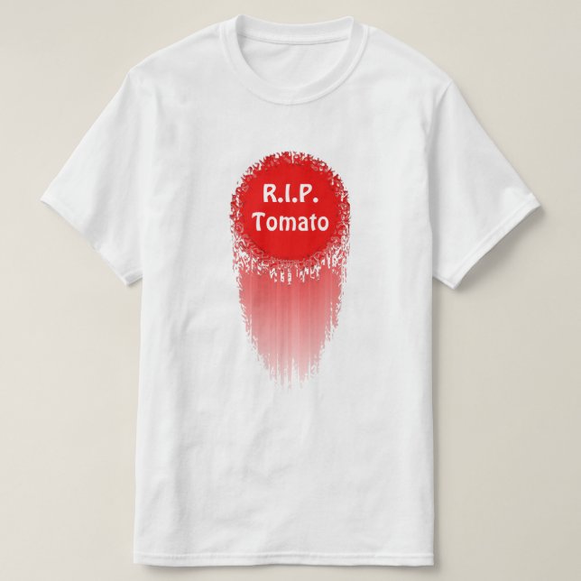 Camiseta Piada de tomate (Frente do Design)