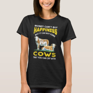 Camiseta Piada de Vaca para Fazendeiro ou Vaca Leiteira de