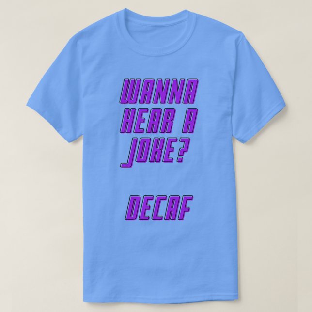 CAMISETA PIADA DECAF (Frente do Design)