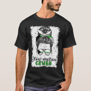 Camiseta Piada Demiromântica Cabelo Mensageiro Lady Demirom