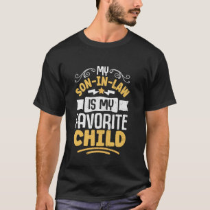 Camiseta Piada do genro engraçado meu filho favorito