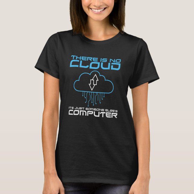 Camiseta Piada Do Programador Não Há Nerd De Computador Na  (Frente)
