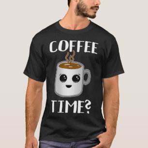 Camiseta Piada do tempo do café bonito - Entusiasta da cria