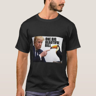 Camiseta Piada Donald Trump Uma Grande e Linda Conta