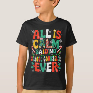 Camiseta Piada Engraçada Calma Disse Nenhum Orientador Esco
