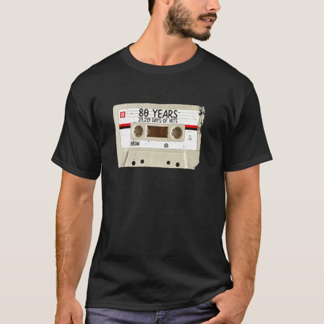 Camiseta Piada engraçada de 80 anos de idade Piada de anive (Frente)