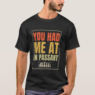 Camiseta Piada engraçada de jogador de xadrez, você me conq