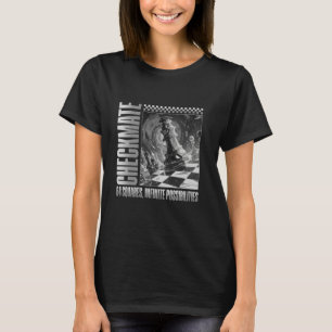 Camiseta Piada Engraçada Do Jogador De Xadrez, Humor De Jog