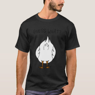 Camiseta Piada fina  Pai Adivinha Bumbum de frango