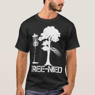 Camiseta Piada Frisbee  de jogador de golfe de disco engra