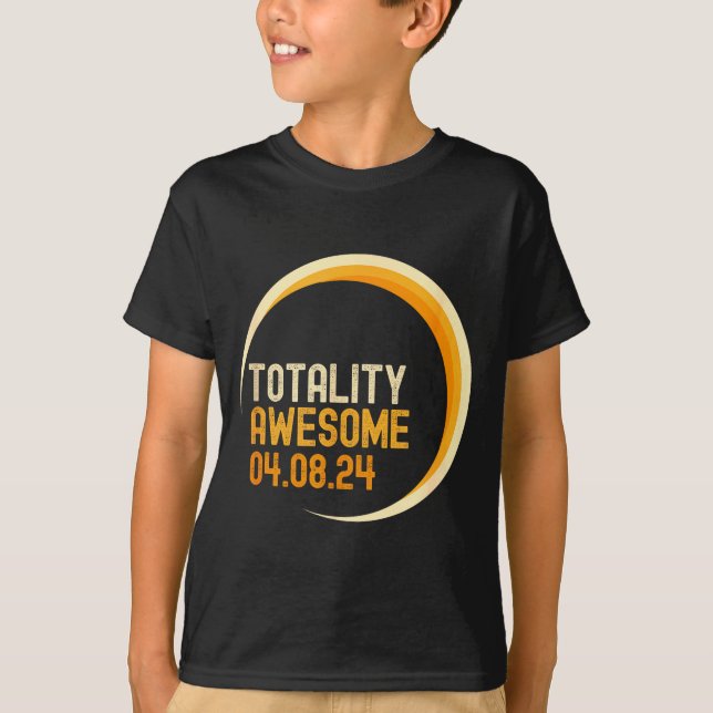 Camiseta Piada Incrível de Eclipse Total do Sol (Frente)