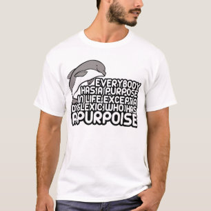 Camiseta Piada insípido do dyslexic