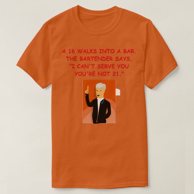 Camiseta Piada matemática 1 (Frente do Design)