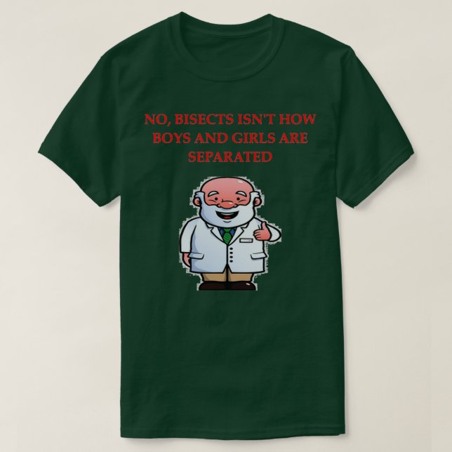 Camiseta Piada matemática 61 (Frente do Design)