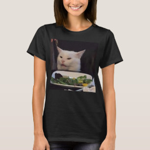 Camiseta Piada Mesa Memória Cat Engraçado Janto Viral da In