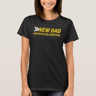 Camiseta Piada Parabéns Pai novo papai