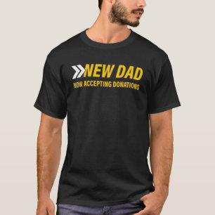 Camiseta Piada Parabéns Pai novo papai
