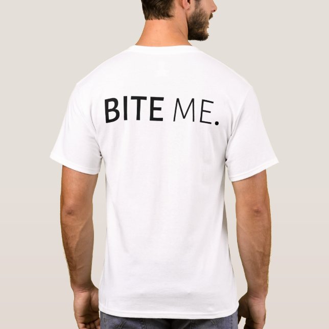 Camiseta Piada passivo agressiva de sarcasmo bobo (Verso)