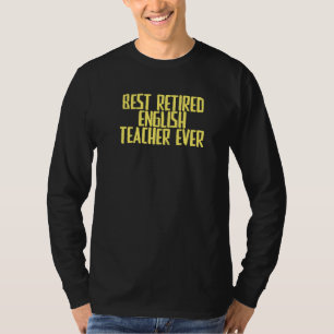 Camiseta Piada Sarcástico - Professor de Inglês Aposentado
