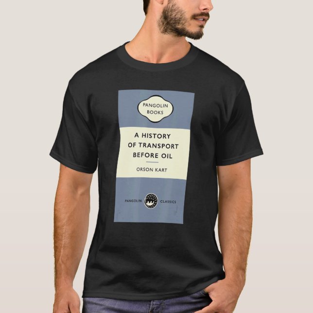 Camiseta Piada Título A Antecedentes Do Transporte Antes Do (Frente)