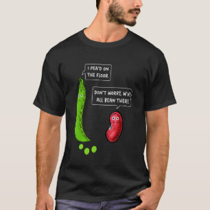 Camiseta Piada Vegana Ervilhas Vegetarianas Humor Vegano