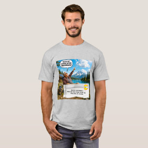 Camiseta Piadas de Embrulho de Chiclete