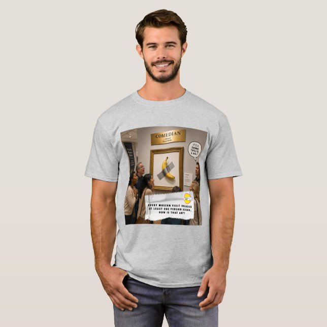 Camiseta Piadas de Embrulho de Chiclete (Frente Completa)