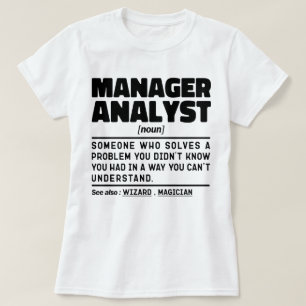 Camiseta Piadas de Funcionário Principal Legal do Gerente A