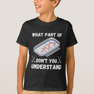 Camiseta Piadas de Hockey Engraçadas Hippie Enrugado Qual P