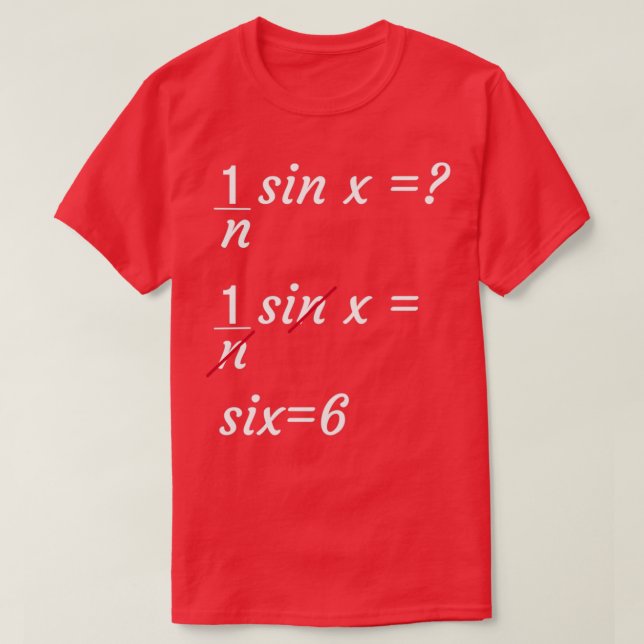 Camiseta Piadas de matemática de Geek curto 1 (Frente do Design)