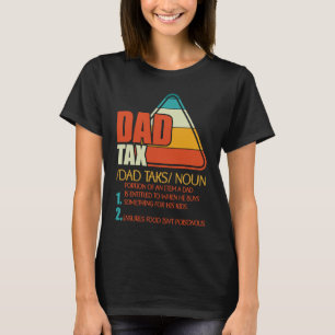 Camiseta piadas de pai de Definição de Imposto de pai 1