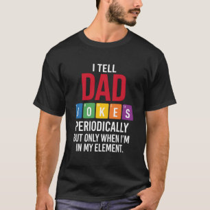 Camiseta piadas de pai engraçadas Dizer Piadas de Pai Perio