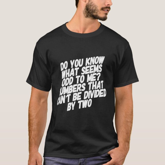 Camiseta Piadas de Professores de Matemática Dizendo Profes (Frente)