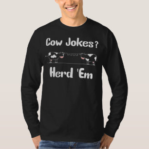 Camiseta Piadas de Vaca Herdam em Lúpulas Sarcásticas Piada