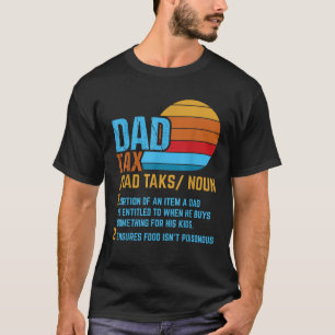 Camiseta piadas do pai de Definição de Imposto do pai